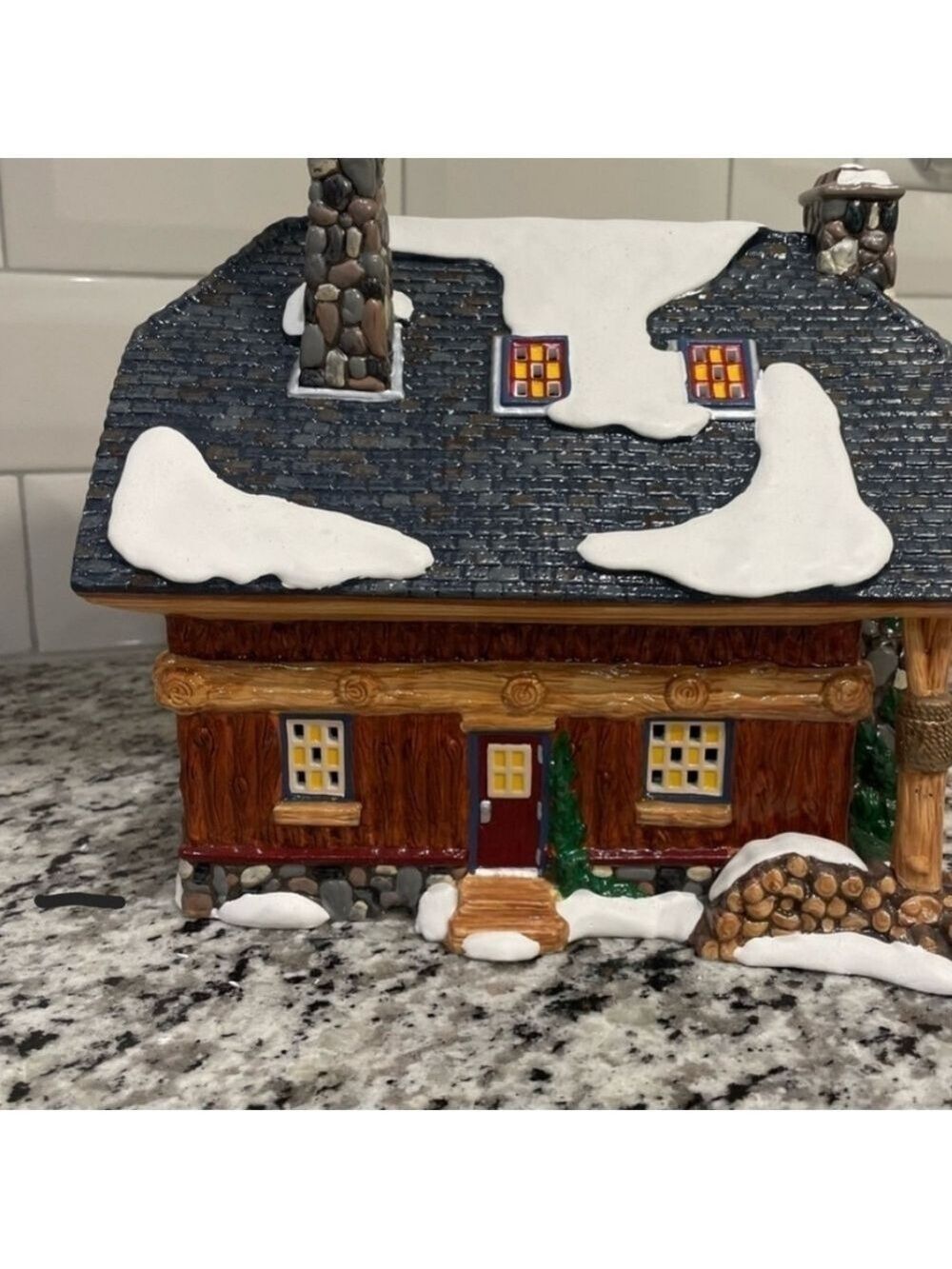 Dept 56: Moonlight Bay Bunk and Breakfast, Original Snow Village, Department 56, - Picture 4 of 5